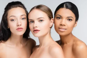 different multiethnic women with bare shoulders is 2024 11 10 15 19 08 utc